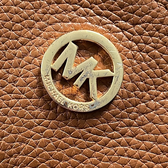 Michael Kors light brown Leather wristlet - Picture 3 of 10